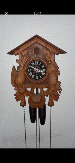 Vintage West German Cuckoo Clock