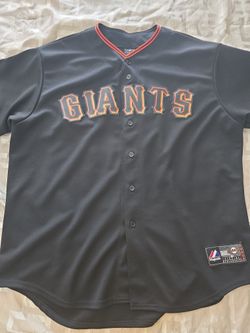San Francisco Giants Black Jersey Size 2XL 100% Authentic 