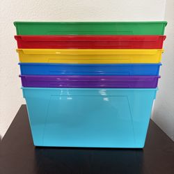 Storex Classroom Storage Bin