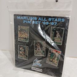 Marlins All Stars Pin Set '93-'97