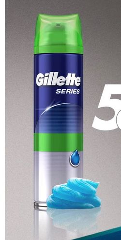 Gillette foam