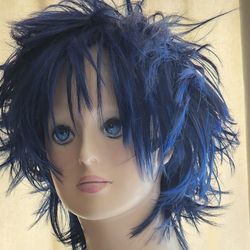 WIG   DARK  BLUE/BLACK