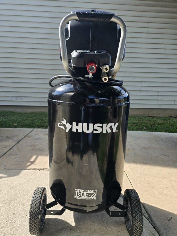 Husky 30 Gallon Air Compressor, Ultra-Quiet,