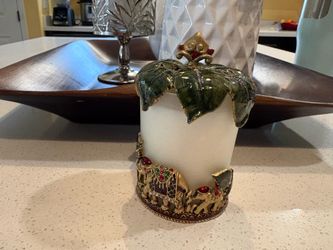 Bombay elephant candle