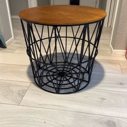 Storage Side Table