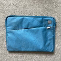 💻 Blue Laptop Sleeve – Protective Case with Zipper Pocket