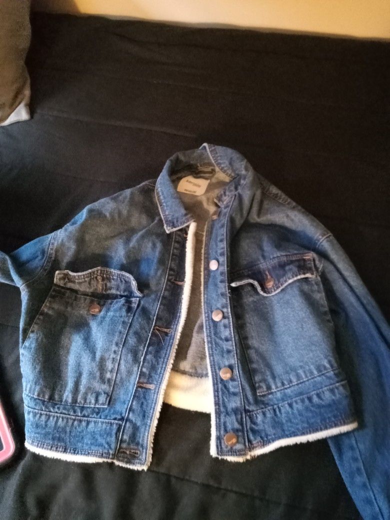 Women Jean Jacket Sz Medium