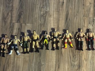 Used Mix Wrestlers In Mint Condition WWE