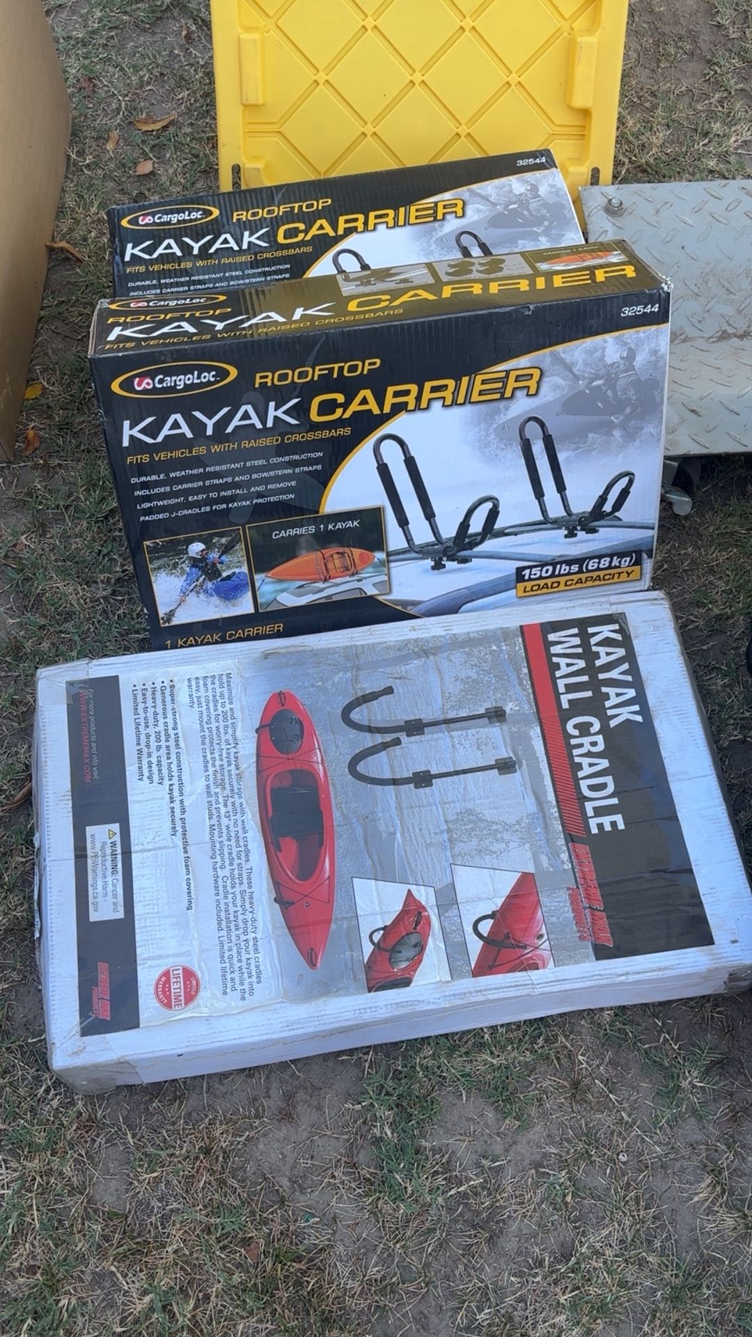 Kayak Carrier And Wall Cradle 