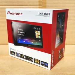 Pioneer DMH-342EX Double Din Car Stereo Touchscreen Aux Am Fm Radio Bluetooth USB 🚨 Payment Options Available 🚨 No Credit Needed 🚨 