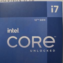 Intel Core i7 12700k Unlocked CPU