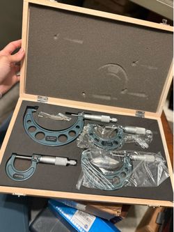 Metric Outside Micrometer Set 0–100mm Precision Measuring Tools