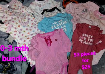 0-3 mth girl bundle
