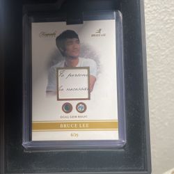 Bruce Lee Dual Gem Relic 6/25