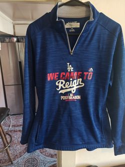 Vintage Majestic Dodgers We Came To Reign Sweater $20