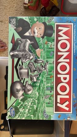 Monopoly game.