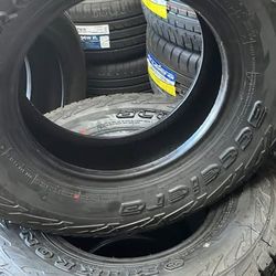 LT245/75R16 A/T tire — $550 set of 4