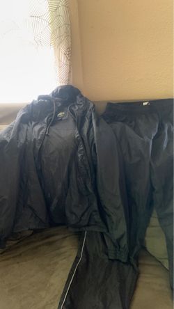 Black track suit