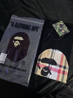Burberry x bape shirt
