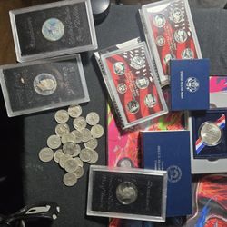 90% Silver  Quarters  40% Silver Dollars 