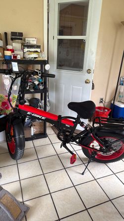 Electric bike 20in folding, new battery, new controller and new throttle