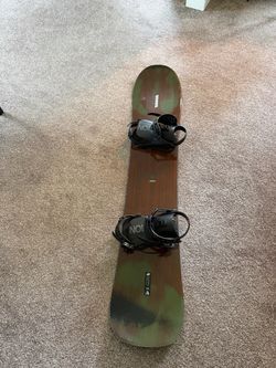 K2 Snowboard – 154cm – Lightly Used, Union Bindings Included