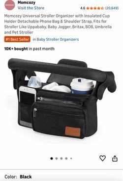 Mom cozy stroller organizer bag