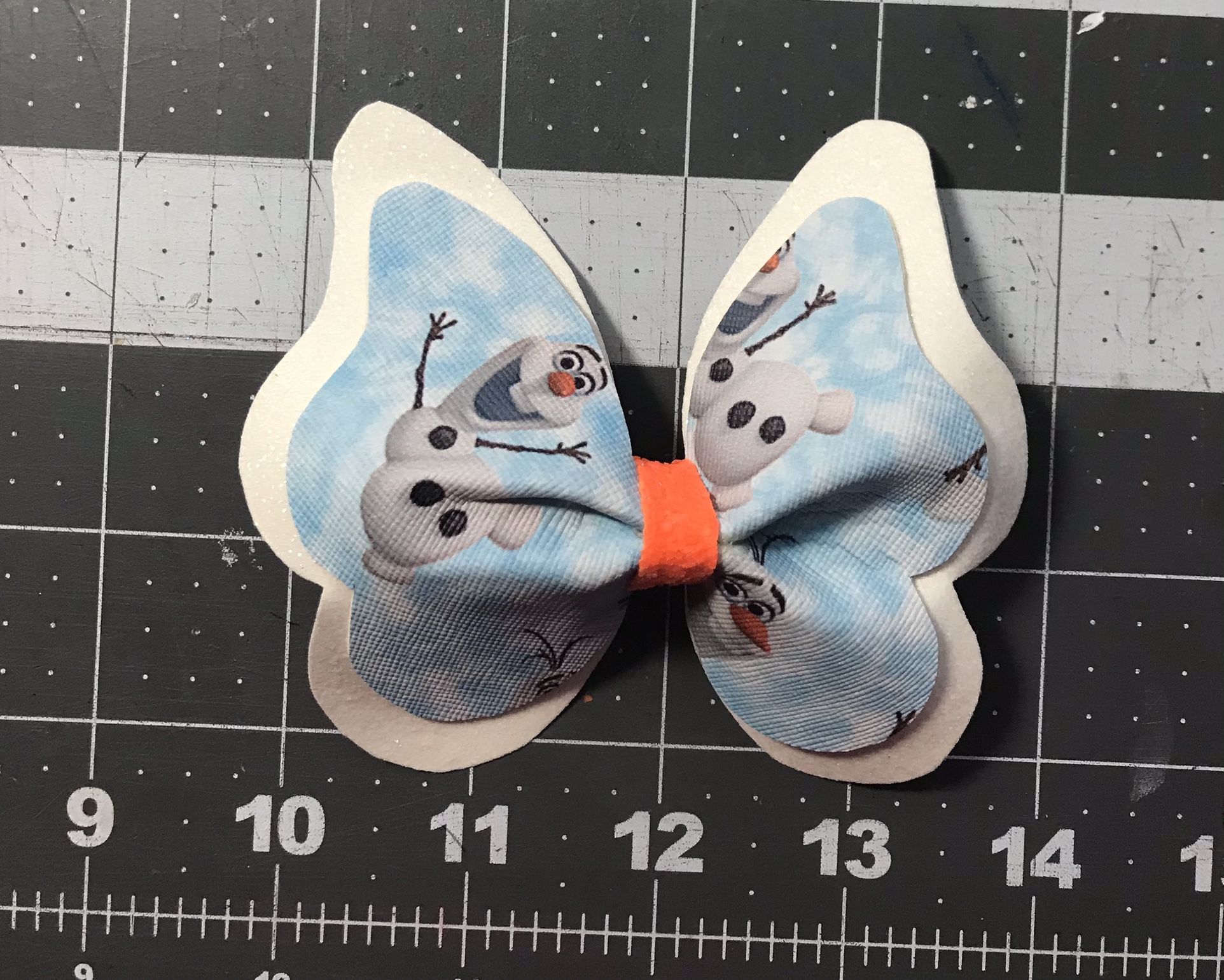 Olaf Butterfly Hair Clip