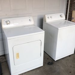 Whirlpool Washing And Dryer