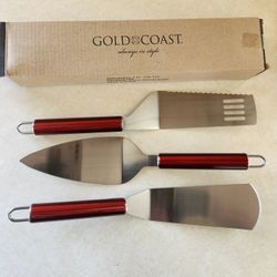 Gold Coast 3 PC Gift Set Grill Bakeware Serving Set New In Box N1
