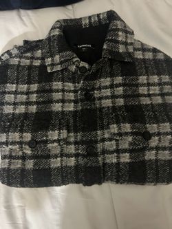 Express Men’s Small Flannel Jacket