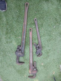 Ridgid pipe wrenches