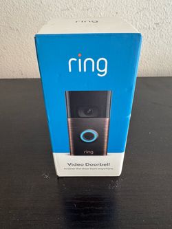 Ring Video Doorbell Camera