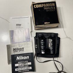Nikon Travelite III 9x25 Center Focusing Compact Binoculars
