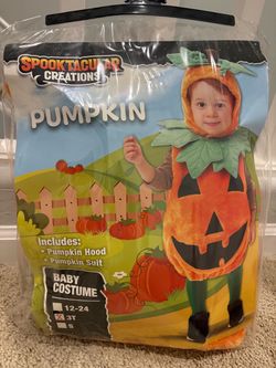 Toddler Pumpkin Costume 3T