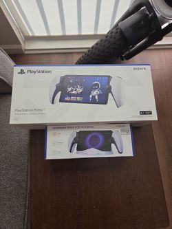 Ps portal with charger stand