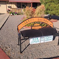 Harley Davidson Bench
