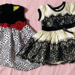 6-9 Month Pretty Dresses For Your Baby-as Is