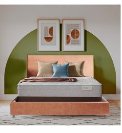 BeautySleep FULL Size Amber Bliss Medium Euro-Top Mattress 2 PC Set with Box Spring Brand New