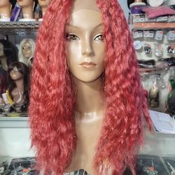 Moore#RB35, Synthetic Lace Front & Heat Safe Wig.
