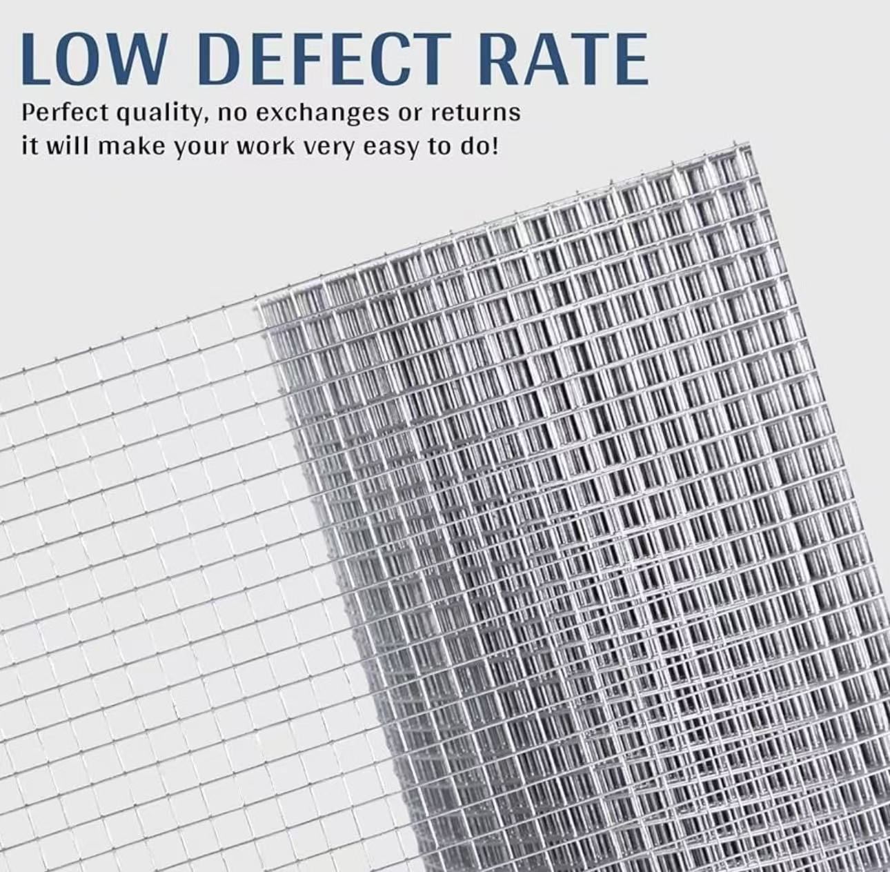 Hardware Cloth 1/2 in. x 4 ft. x 100 ft. Wire Mesh Roll, Chicken Wire Fence, Gopher Mesh, Garden Fencing, Chicken Wire Fence Roll, Tree Guard, Critter