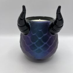 Disney Sleeping Beauty Maleficent Sculpted Horns Candle New