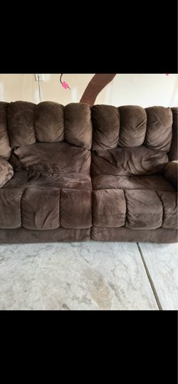 Brown recliner Sofa