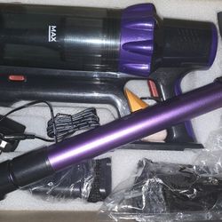 Cordless Vacuum Cleaner, 2 Batteries 110 Mins Runtime Vacuum Cleaners for Home, 45KPA 550W Stick Vacuum with Brushless Motor, Automatically Adjust Suc