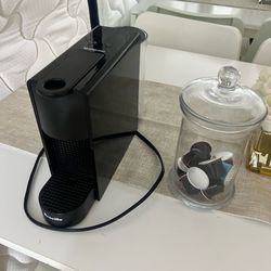 Nespresso Essenza Mini by Breville with some capsules