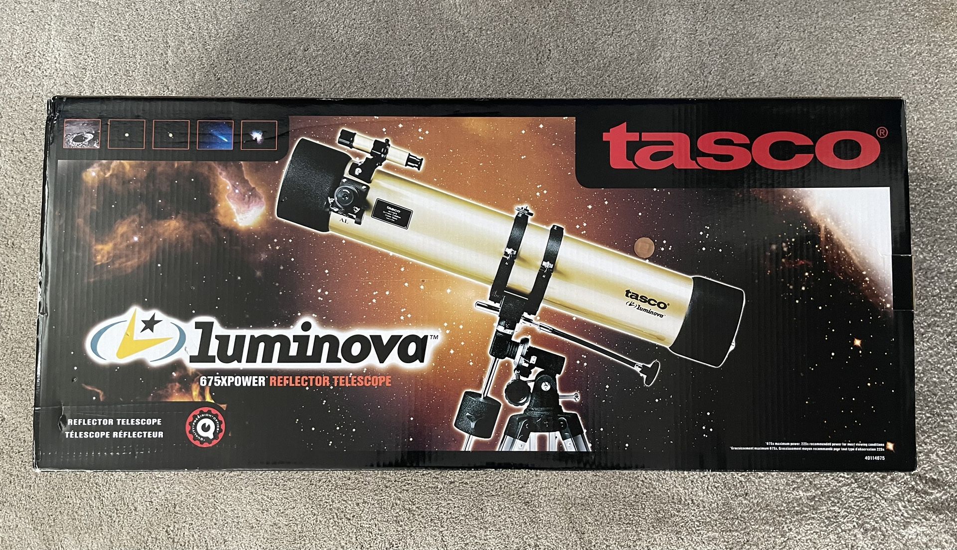 New! Tasco Luminova Telescope