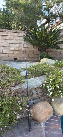 Awesome 7' custom Saltwater Spinning Rod 15-40lb most likely built on Calstar Grafighters 700M Blank