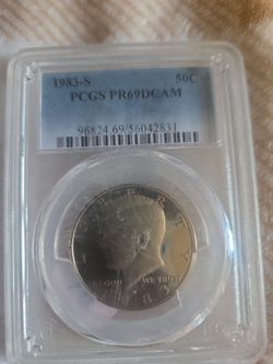 1983-S Kennedy Half Dollar PCGS PR69DCAM