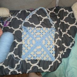 Granny Sqare Tote Bag