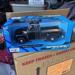 Maisto  1/25 - Chevrolet 3100 Pickup Truck 1950 - Black
